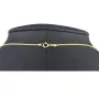 Elegante Goldkette aus funkelndem 585 14k Gold (ca. 55 cm lang, 1,3 mm breit)