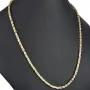 Noble Königskette aus funkelndem 14K 585 Gold (Gelbgold) ca. 65 cm lang, 3,5 mm breit (ca. 18,9g)