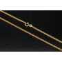 Hochwertig verarbeitete Panzerkette aus edlem, massivem Gelbgold (18K, 750 Gold) in ca. 2 mm, 60 cm (ca. 12g)