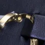 Glänzende Twist - Creolen in stilvollem Greco - Design aus hochwertigem Gold (585 / 14K Gelbgold)