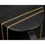 Exquisite Figaro-Panzerkette in zeitlosem Design aus hochwertigem 14K 585er Gold - ca. 50cm lang, ca. 2mm