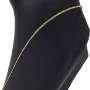 Exquisite Figaro-Panzerkette in zeitlosem Design aus hochwertigem 14K 585er Gold - ca. 50cm lang, ca. 2mm