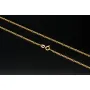 Exquisite Figaro-Panzerkette in zeitlosem Design aus hochwertigem 14K 585er Gold - ca. 50cm lang, ca. 2mm