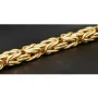 Nobles Königsarmband aus hochwertigem 14K 585 Gold in Mega Stärke von ca. 9mm und ca. 24,5 cm Länge