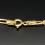 Edles Figaro Armband aus edlem, hochglanzpolierten 585 14k Gold in zeitlosem Design, ca. 2,5mm breit, ca. 20cm lang