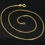 Funkelnde Venezianerkette aus hochwertigem Gelbgold (585 14k Gold) für schlanke Damen und Kinder (45cm Länge, ca. 1mm)