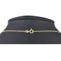 Funkelnde Venezianerkette aus hochwertigem Gelbgold (585 14k Gold) für schlanke Damen und Kinder (45cm Länge, ca. 1mm)