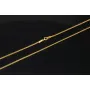 Fein gearbeitete Panzerkette aus edlem 585 /14k Gold für Damen (ca. 46cm, 1,3mm)