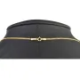 Fein gearbeitete Panzerkette aus edlem 585 /14k Gold für Damen (ca. 46cm, 1,3mm)