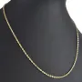 Hochwertig produzierte Goldkette / Ankerkette aus hochglanzpoliertem Gold (585 / 14K Gelbgold) , ca. 50cm Länge 2mm