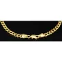 Exquisit verarbeitetes Panzerarmband aus hochwertigem 585 14k Gold- hochglanzpoliert - ca. 20cm und 4mm
