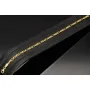 Exquisit gearbeitetes Figaro Armband aus glänzendem 14k Gold (585er), ca. 3mm breit, 18 cm lang