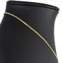 Edle Panzerkette aus funkelndem, hochglanzpoliertem Gold (585 / 14k Gelbgold) in ca. 42 cm, ca. 1,7 mm - für Damen und Kinder geeignet