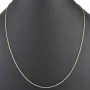 Hochwertig verarbeitete Ankerkette aus edlem Gold (14K 585 Gelbgold, hochglanzpoliert, ca. 60cm, ca. 1,2mm)