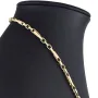 Hochwertige Goldkette / Ankerkette in feinem Greco-Design aus edlem 14K 585er Gold (Gelbgold) – ca. 60 cm, 3,5 mm
