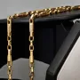 Hochwertige Goldkette / Ankerkette in feinem Greco-Design aus edlem 14K 585er Gold (Gelbgold) – ca. 60 cm, 3,5 mm
