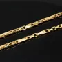 Hochwertige Goldkette / Ankerkette in feinem Greco-Design aus edlem 14K 585er Gold (Gelbgold) – ca. 60 cm, 3,5 mm