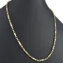 Hochwertige Goldkette / Ankerkette in feinem Greco-Design aus edlem 14K 585er Gold (Gelbgold) – ca. 60 cm, 3,5 mm