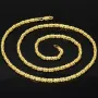 Hochwertig gearbeitete Königskette aus edlem 14k 585er Gold (ca. 45cm lang, 2mm breit)
