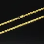 Hochwertig gearbeitete Königskette aus edlem 14k 585er Gold (ca. 45cm lang, 2mm breit)