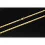 Hochwertig gearbeitete Königskette aus edlem 14k 585er Gold (ca. 45cm lang, 2mm breit)