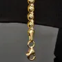 Funkelndes Armband mit feinem Design aus edlem Gelbgold (585 14K Gold) in ca. 20cm Länge