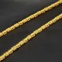 Fein gearbeitete Königskette aus hochglanzpoliertem edlem 14k 585er Gold - (60cm lang, 2mm breit)