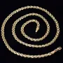 Exklusives Collier für Damen in aussergewöhnlichem Design aus hochwertigem 585 (14k) Gelbgold - ca. 54cm Länge