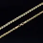 Exklusives Collier für Damen in aussergewöhnlichem Design aus hochwertigem 585 (14k) Gelbgold - ca. 54cm Länge