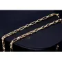 Funkelnde Ankerkette aus edlem 585 / 14K Gold - hochglanzpoliert - , ca. 58 cm Länge ca. 3,5mm Breite