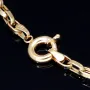 Funkelnde Ankerkette aus edlem 585 / 14K Gold - hochglanzpoliert - , ca. 58 cm Länge ca. 3,5mm Breite