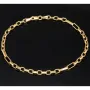 Ankerarmband aus edlem 14K 585er Gold - hochglanzpoliertes (ca. 21,5 cm lang, ca. 3,5mm breit)