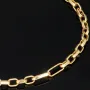 Ankerarmband aus edlem 14K 585er Gold - hochglanzpoliertes (ca. 21,5 cm lang, ca. 3,5mm breit)