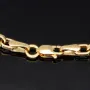 Ankerarmband aus edlem 14K 585er Gold - hochglanzpoliertes (ca. 21,5 cm lang, ca. 3,5mm breit)