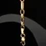 Ankerarmband aus edlem 14K 585er Gold - hochglanzpoliertes (ca. 21,5 cm lang, ca. 3,5mm breit)