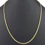 Stilvolle Königskette in zeitlosem Design aus hochglanzpoliertem 14k 585er Gold (55cm lang, 2mm breit)
