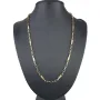 Exklusive Ankerkette mit filigranem Greco-Design aus Gold (14k 585 Gelbgold)- ca. 65cm, 4mm