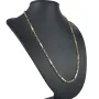 Exklusive Ankerkette mit filigranem Greco-Design aus Gold (14k 585 Gelbgold)- ca. 65cm, 4mm