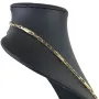 Exklusive Ankerkette mit filigranem Greco-Design aus Gold (14k 585 Gelbgold)- ca. 65cm, 4mm