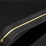 Flaches, elegantes Armband aus exquisitem 585er 14k Gold in feinem Panzerglied-Design - ca. 18,5 cm Länge