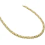 Der Preisbrecher: Königskette aus hochglanz poliertem Gold (14k 585 Gelbgold)- 60cm lang, 3,5 mm breit, ca. 18,4g