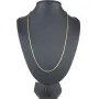 Edle Königskette aus hochwertigem 14k 585 Gold (Gelbgold) - hochglanzpoliert - in ca. 55cm, 2mm Stärke