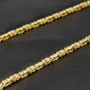 Edle Königskette aus hochwertigem 14k 585 Gold (Gelbgold) - hochglanzpoliert - in ca. 55cm, 2mm Stärke