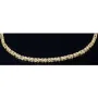 Edles Königsarmband aus hochglanzpoliertem Gelbgold (585er 14k Gold), ca. 21cm, 2mm