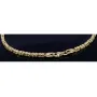 Glänzendes Königsarmband aus hochwertigem Gold (14k 585 Gelbgold) - hochglanzpoliert - , ca. 20,5cm, 2mm