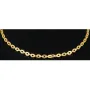 Fein gearbeitetes produziertes Ankerarmband aus hochwertigem Gold (14K 585er Gelbgold) kurzgliedrig ca. 19 cm lang