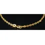 Fein gearbeitetes produziertes Ankerarmband aus hochwertigem Gold (14K 585er Gelbgold) kurzgliedrig ca. 19 cm lang