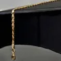 Exklusives Goldarmband (14K 585er Gold, Gelbgold) – Edles Design mit feiner Verarbeitung (ca. 19cm Länge, 2mm Breite)