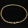 Exklusives Goldarmband (14K 585er Gold, Gelbgold) – Edles Design mit feiner Verarbeitung (ca. 19cm Länge, 2mm Breite)