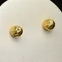 Sehr schöne Ohrstecker mit filigranem Design aus hochwertigem Gold (585 / 14K Gelbgold)